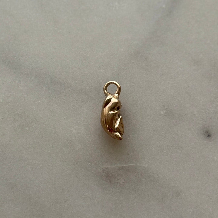 Opossum pendant in bronze