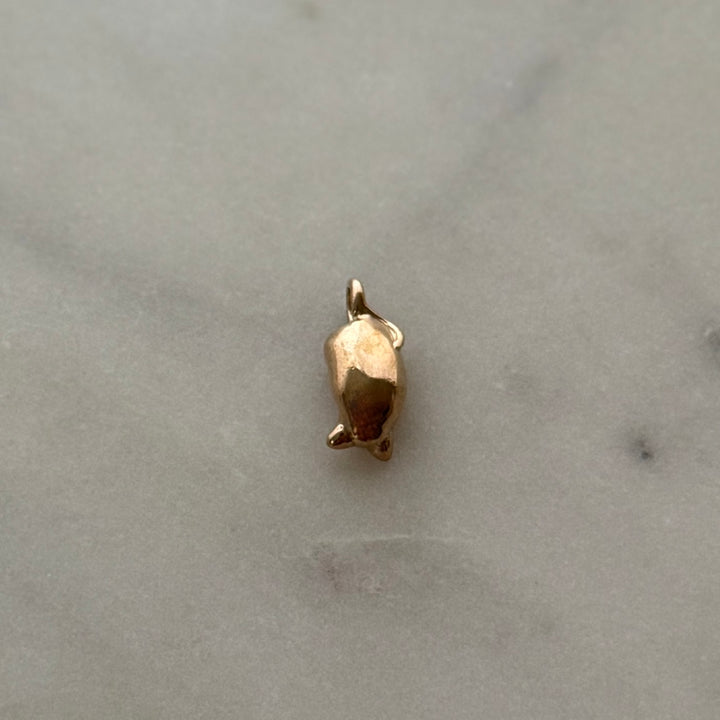 Opossum pendant in bronze