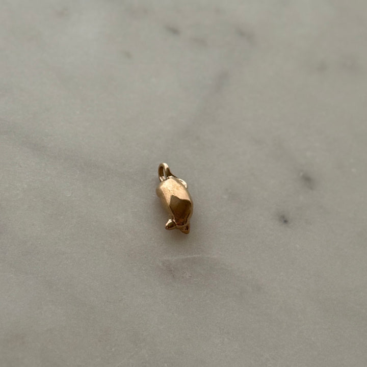 Opossum pendant in bronze