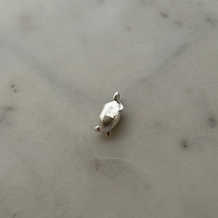 Opossum pendant in sterling silver 