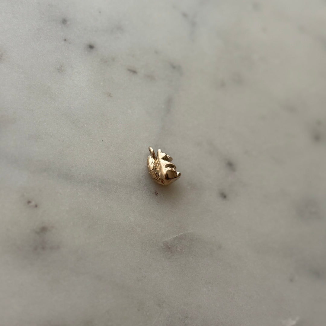 Raccoon pendant in bronze 