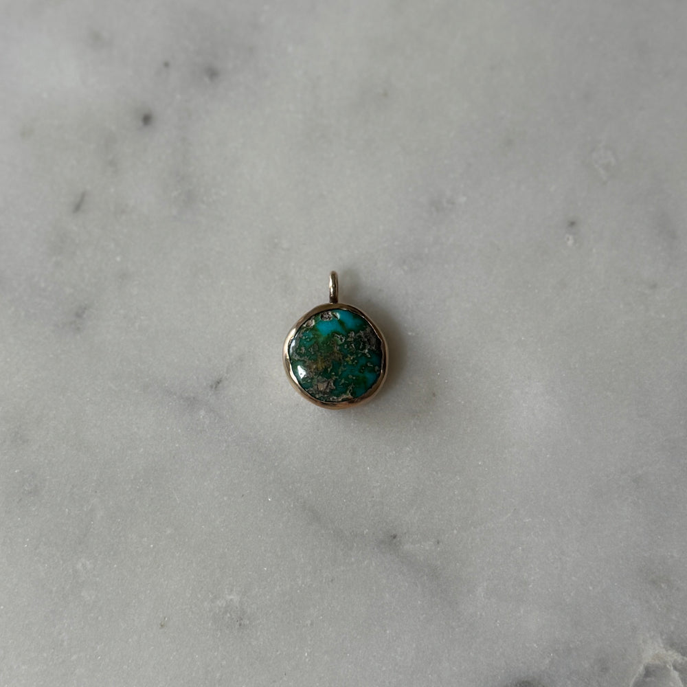 One Of A Kind Turquoise Pendant | MIMOSA Handcrafted 