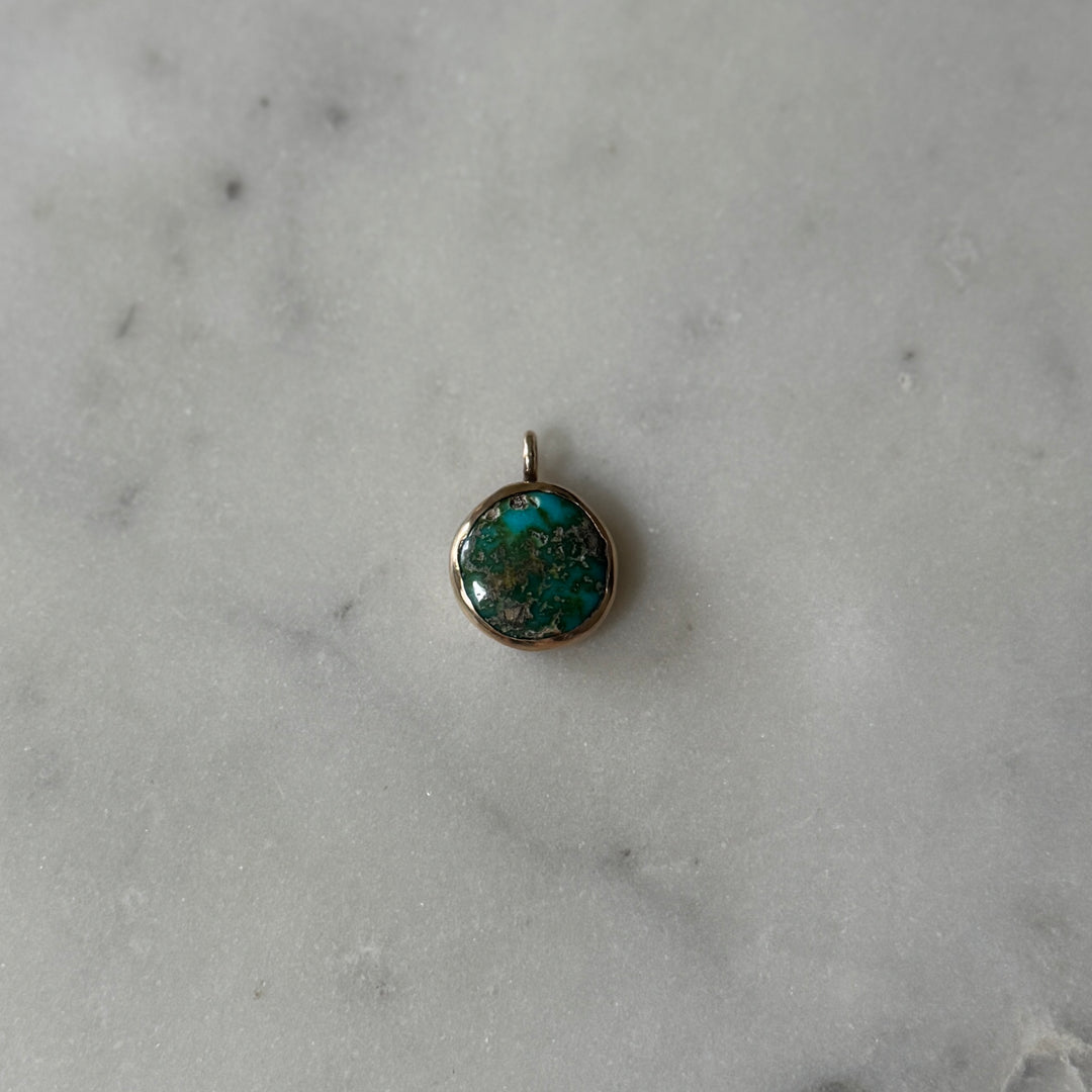 One Of A Kind Turquoise Pendant | MIMOSA Handcrafted 