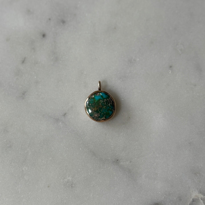 One Of A Kind Turquoise Pendant | MIMOSA Handcrafted 