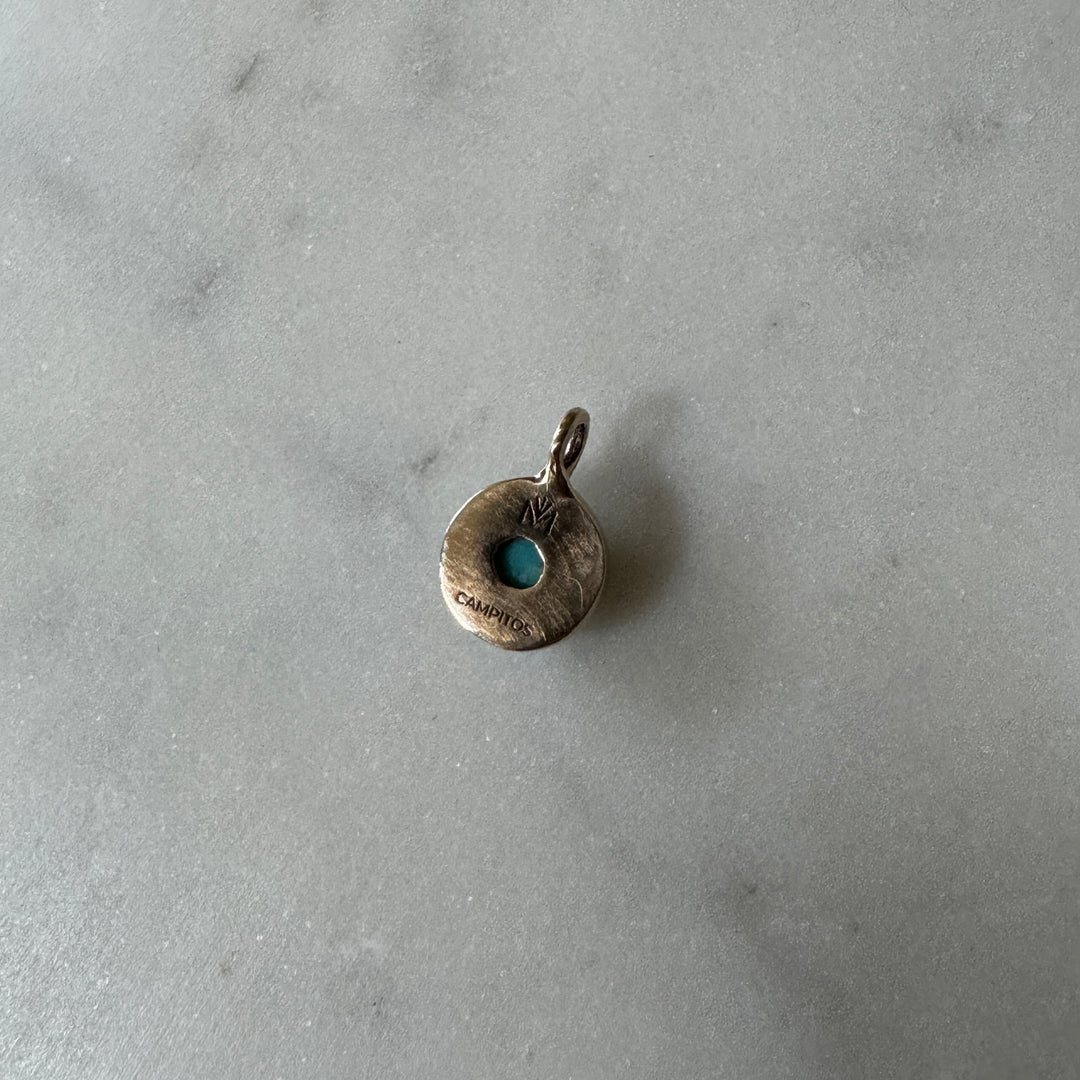 One Of A Kind Turquoise Pendant | MIMOSA Handcrafted 