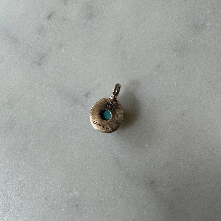 One Of A Kind Turquoise Pendant | MIMOSA Handcrafted 