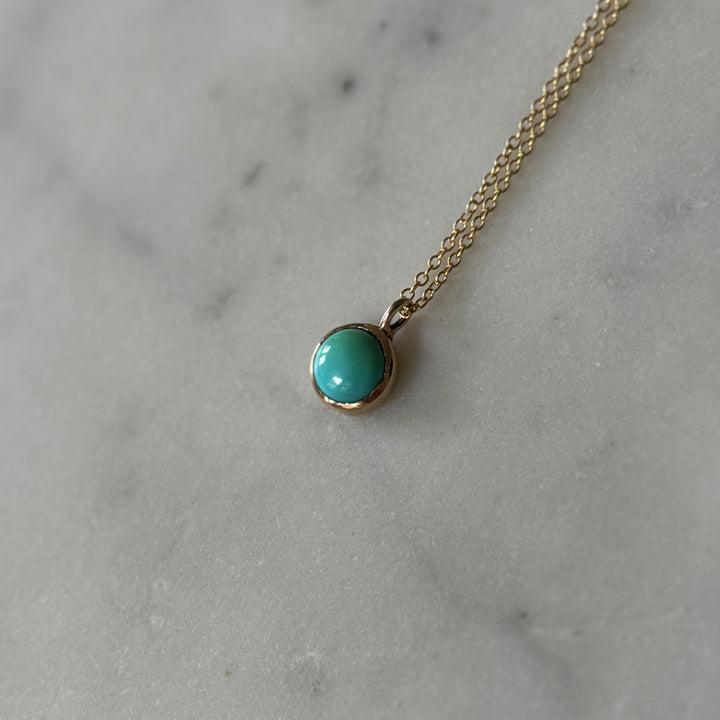 One Of A Kind Turquoise Pendant | MIMOSA Handcrafted 