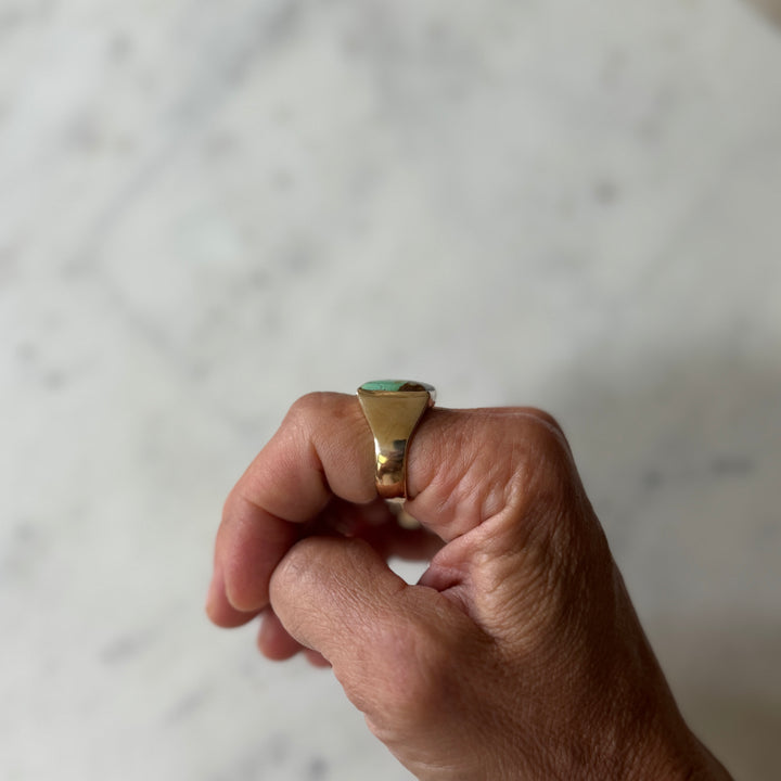 Unique Royston Turquoise Ring | MIMOSA Handcrafted