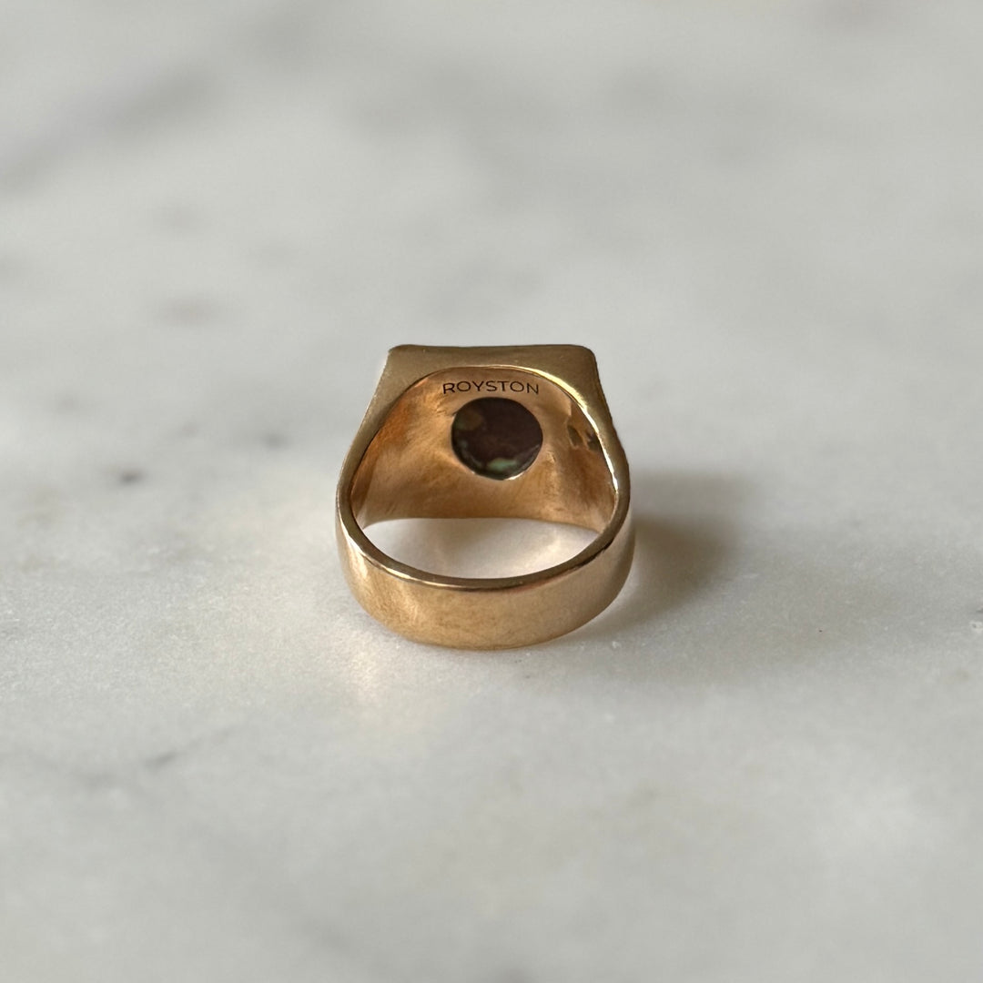 Unique Royston Turquoise Ring | MIMOSA Handcrafted