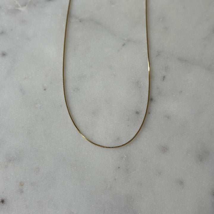 14K Gold Venetian Chain | MIMOSA Handcrafted