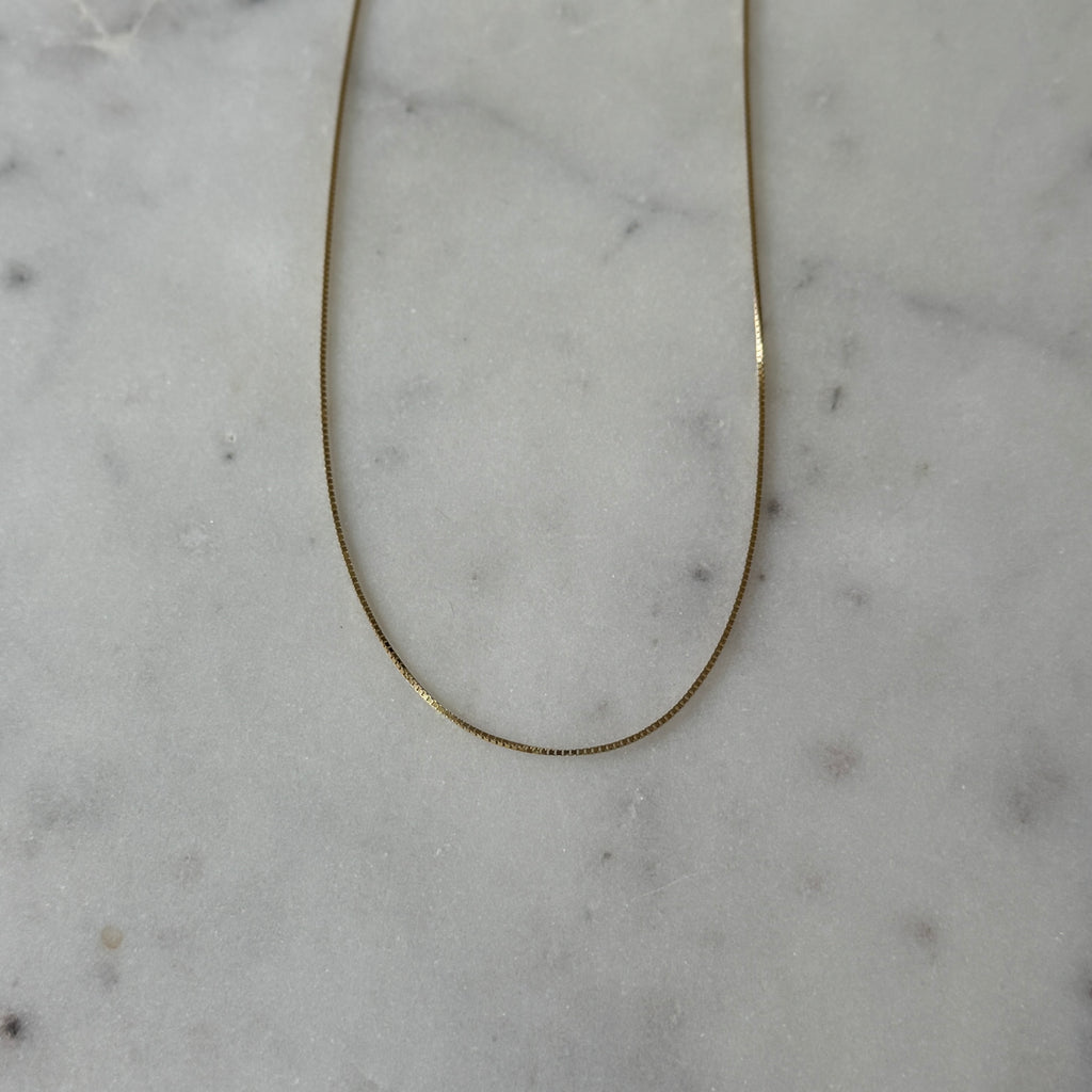 14K Gold Venetian Chain | Gold Chain | MIMOSA Handcrafted