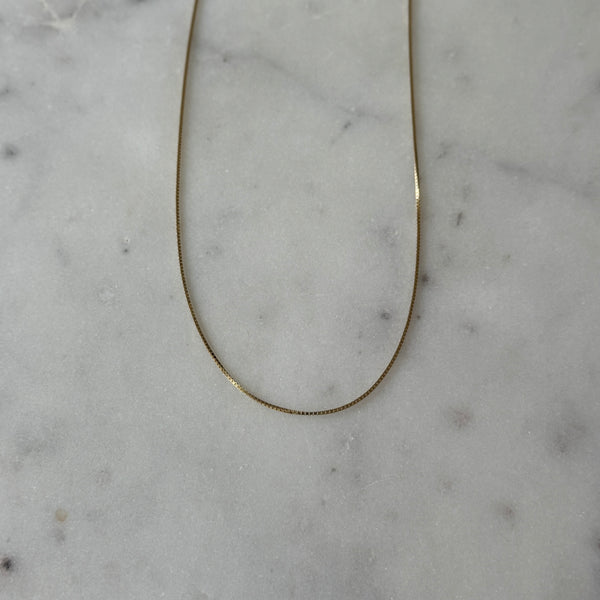14K Gold Venetian Chain | Gold Chain | MIMOSA Handcrafted