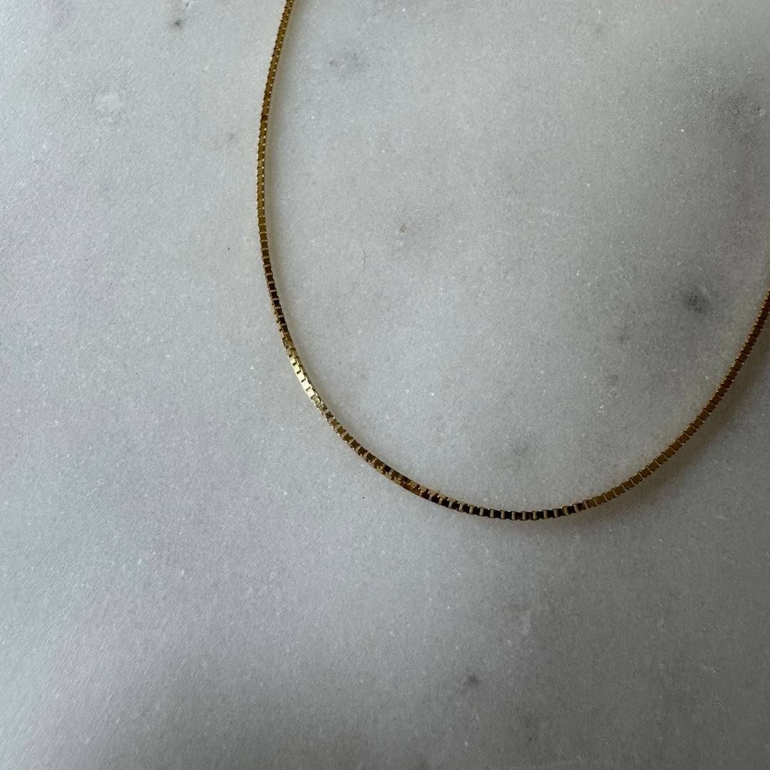 14K Gold Venetian Chain | MIMOSA Handcrafted