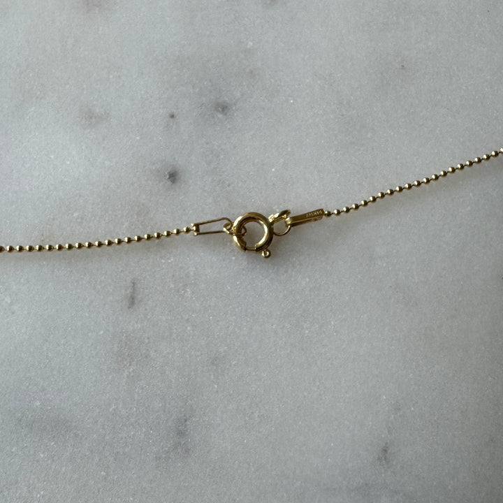 Gold-Filled Bead Necklace Chain | MIMOSA Handcrafted