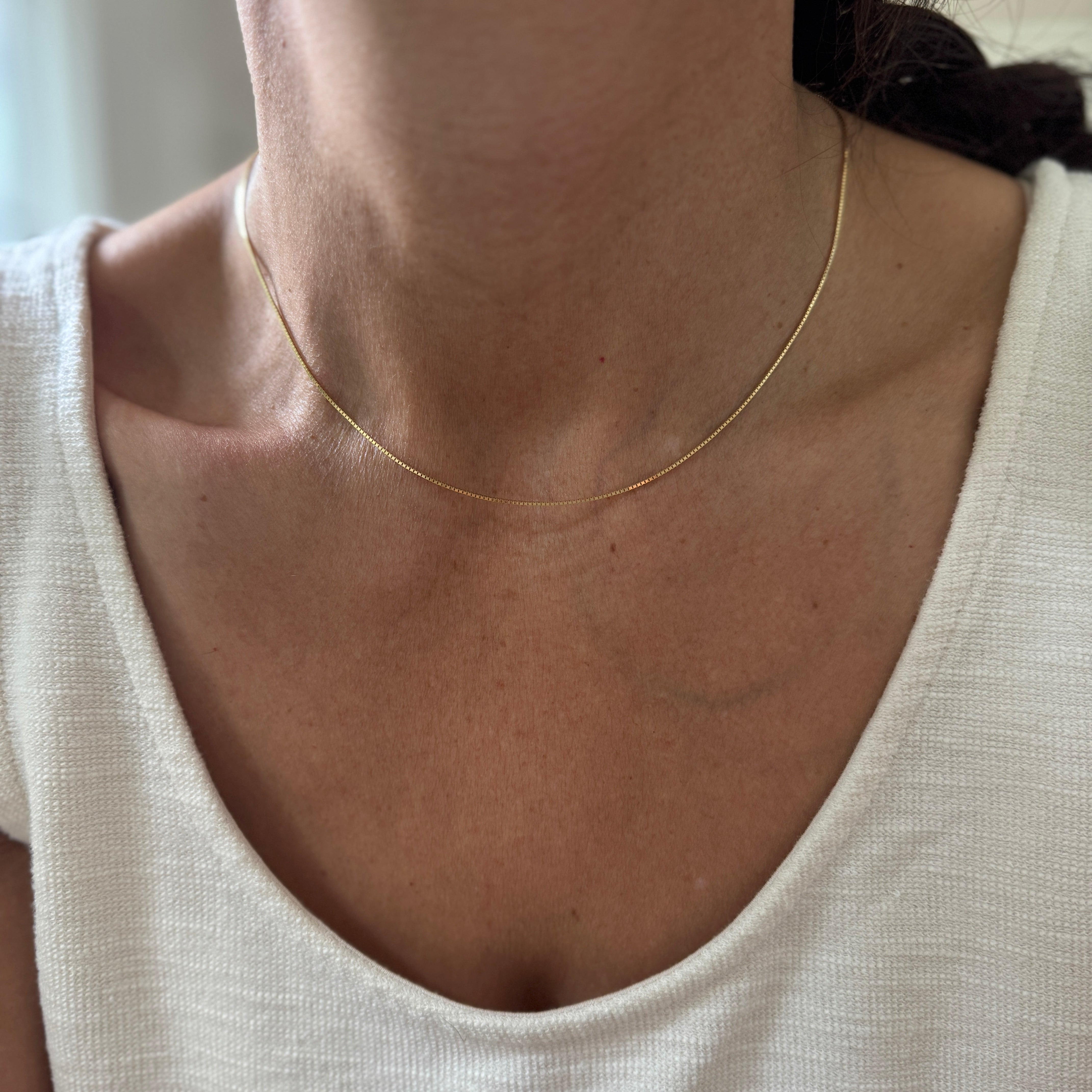 14K Gold Venetian Chain | Gold Chain | MIMOSA Handcrafted
