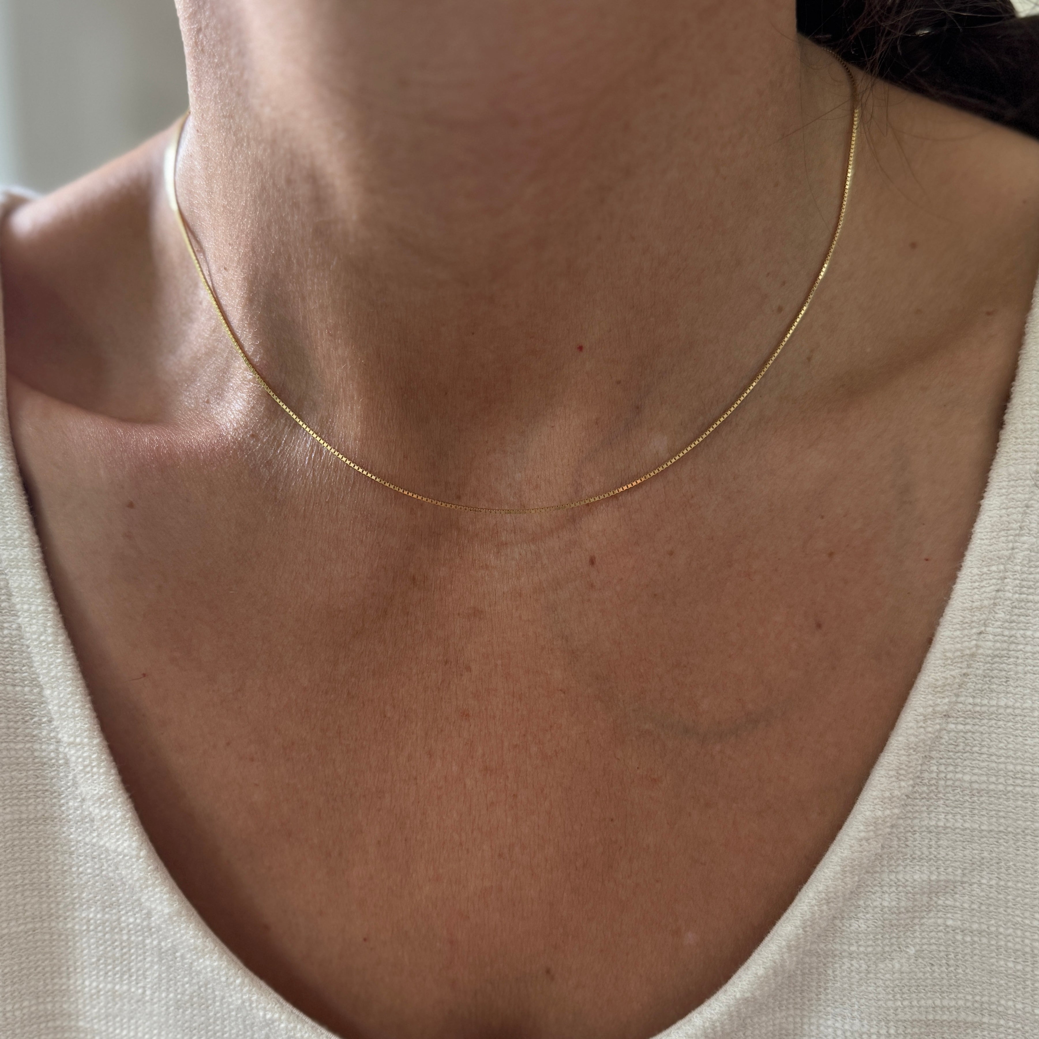 14K Gold Venetian Chain | Gold Chain | MIMOSA Handcrafted