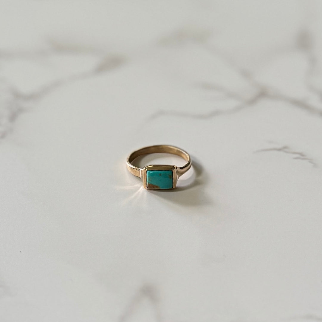 Unique Turquoise Ring | MIMOSA Handcrafted