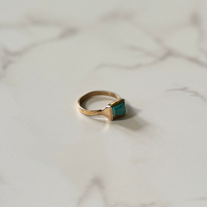Unique Turquoise Ring | MIMOSA Handcrafted