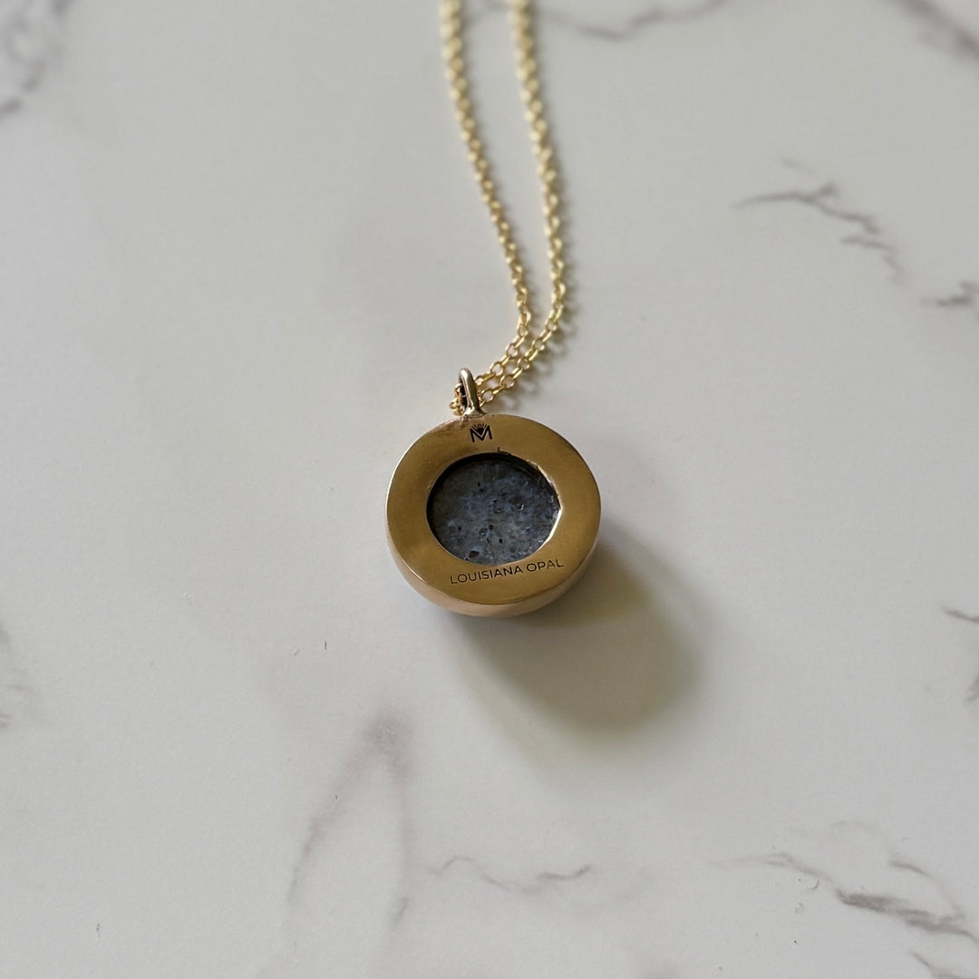 LOUISIANA OPAL PENDANT — ONE OF A KIND