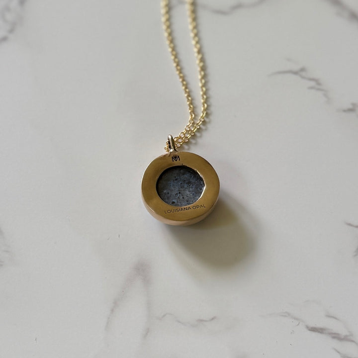 LOUISIANA OPAL PENDANT — ONE OF A KIND