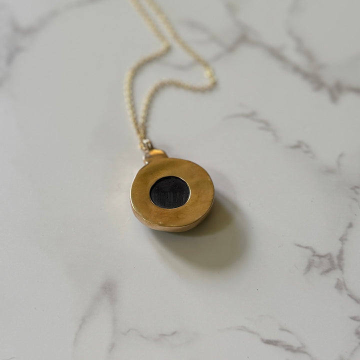 One Of A Kind Turquoise Pendant | MIMOSA Handcrafted 