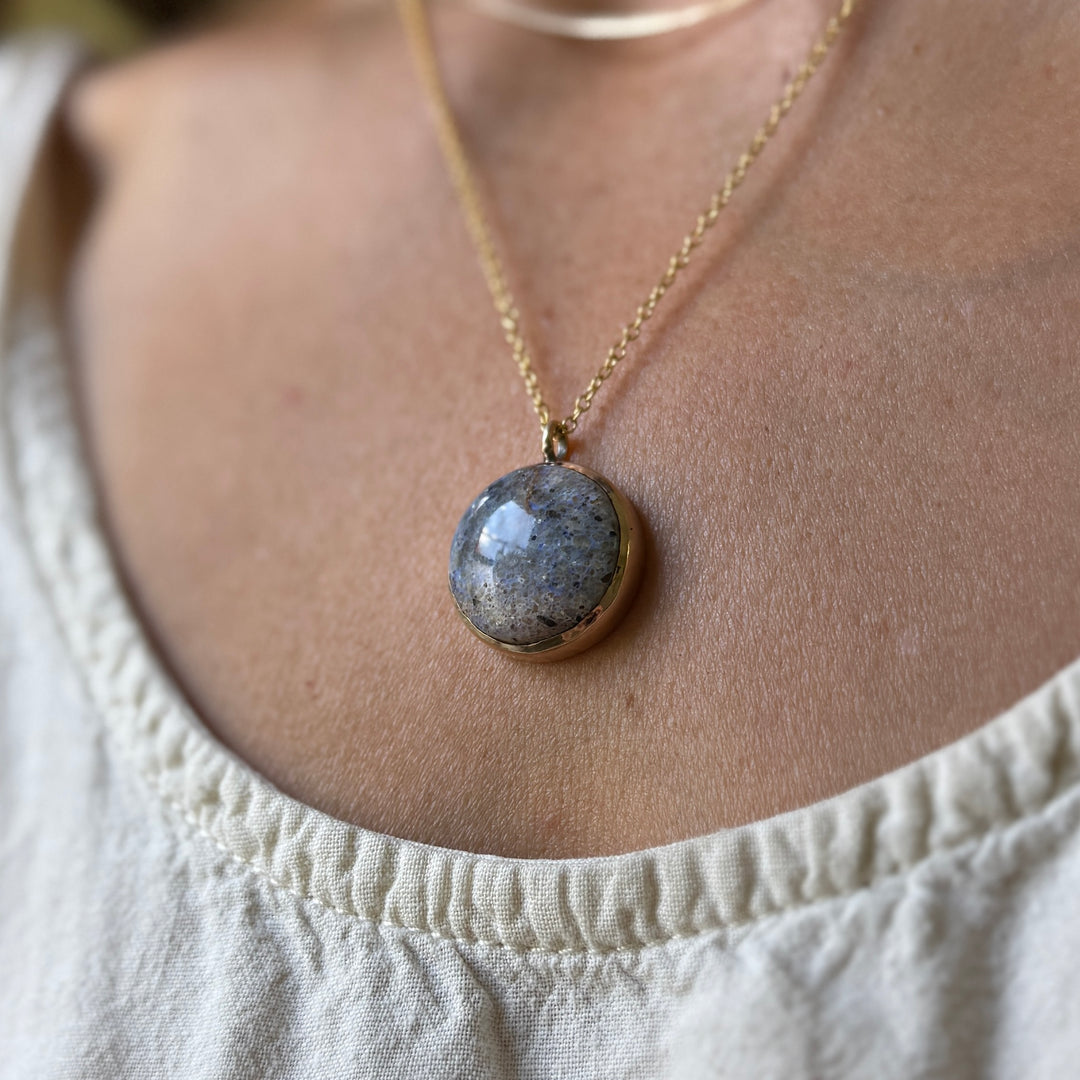 LOUISIANA OPAL PENDANT — ONE OF A KIND