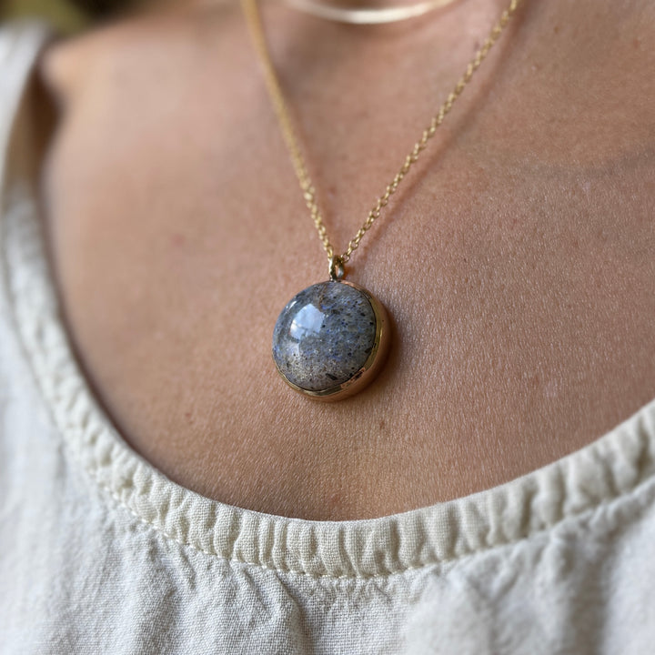 LOUISIANA OPAL PENDANT — ONE OF A KIND