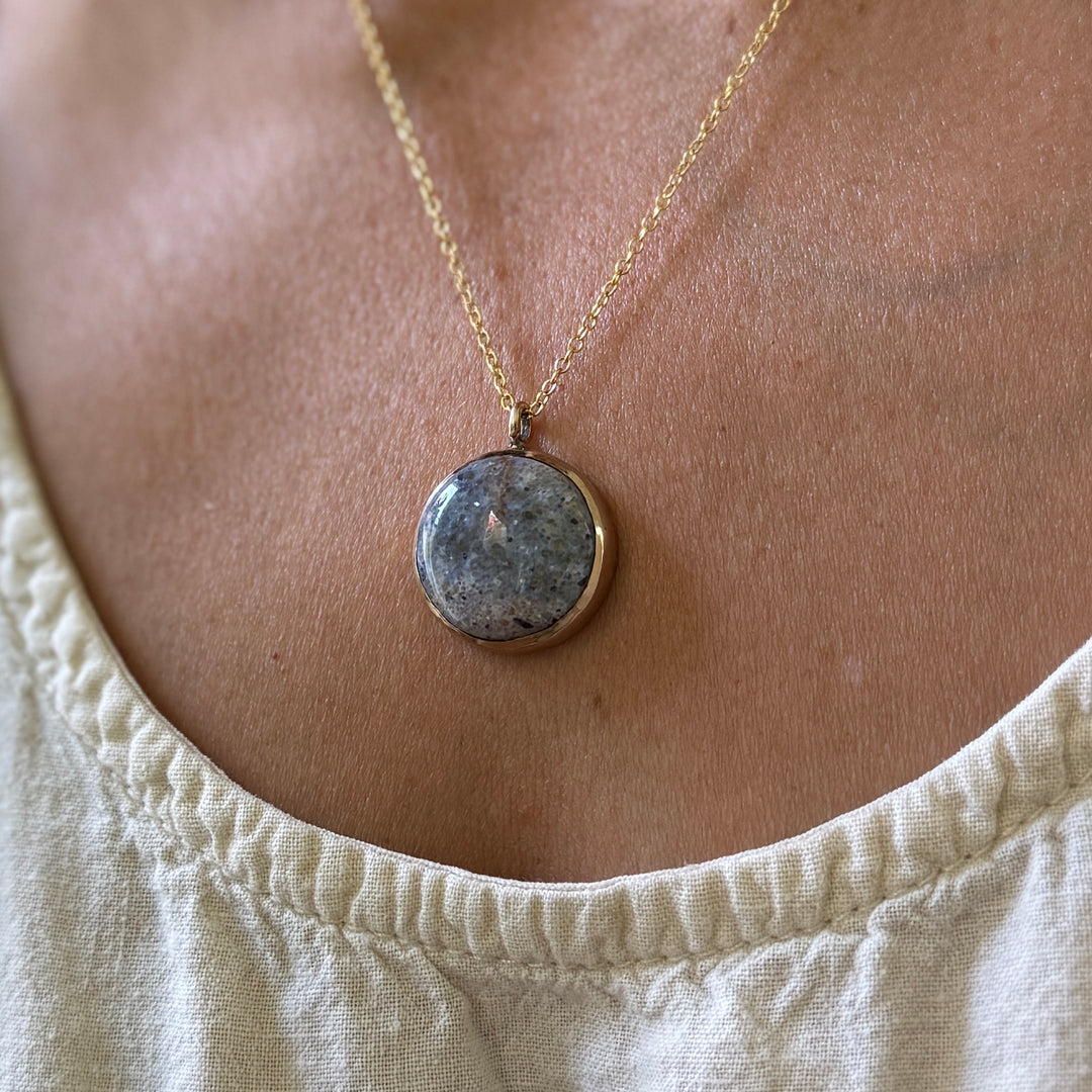 LOUISIANA OPAL PENDANT — ONE OF A KIND