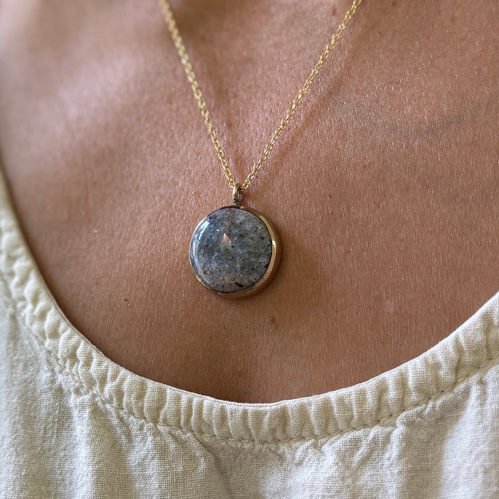 LOUISIANA OPAL PENDANT — ONE OF A KIND