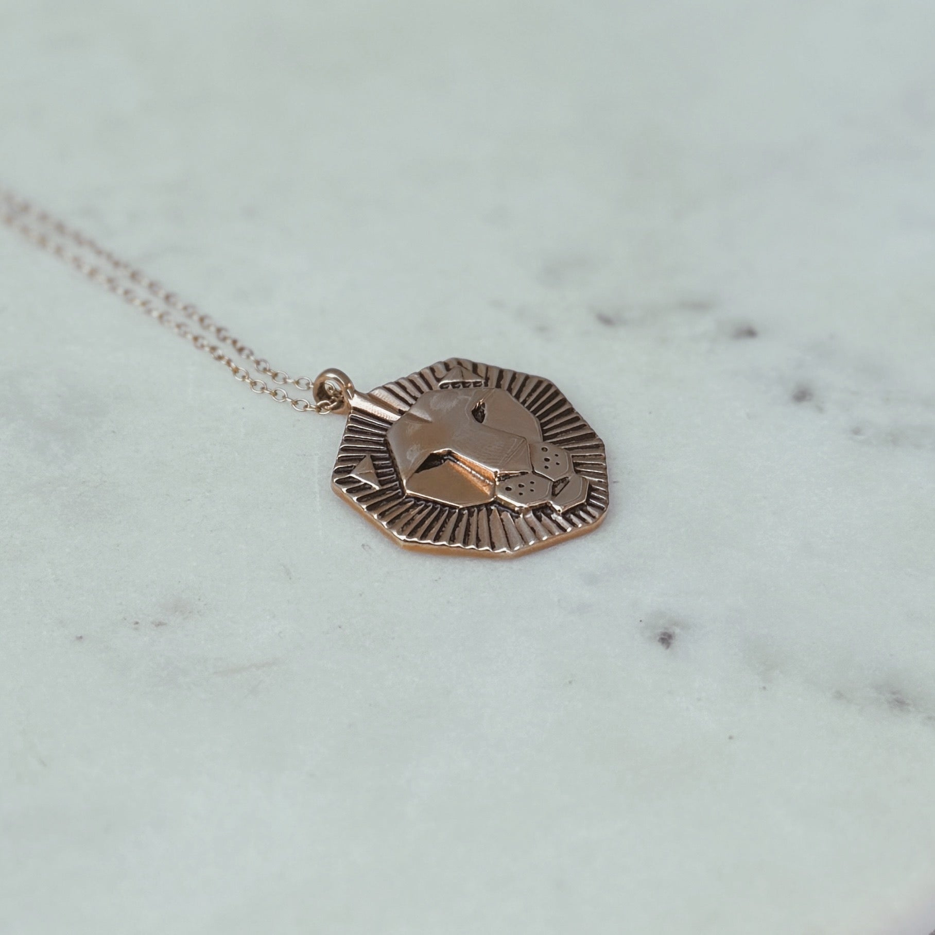 Large Lion Necklace | MIMOSA Handcrafted