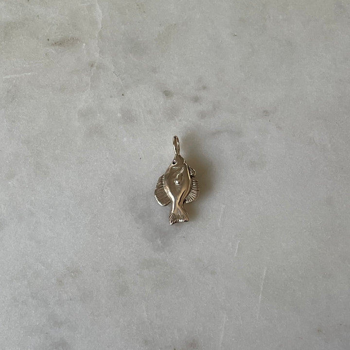 14K GOLD FISH PENDANTS