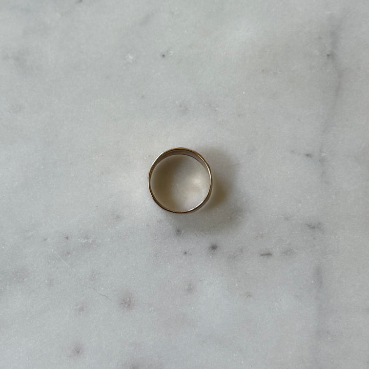 Bronze Acadian Flag Ring from MIMOSA Handcrafted