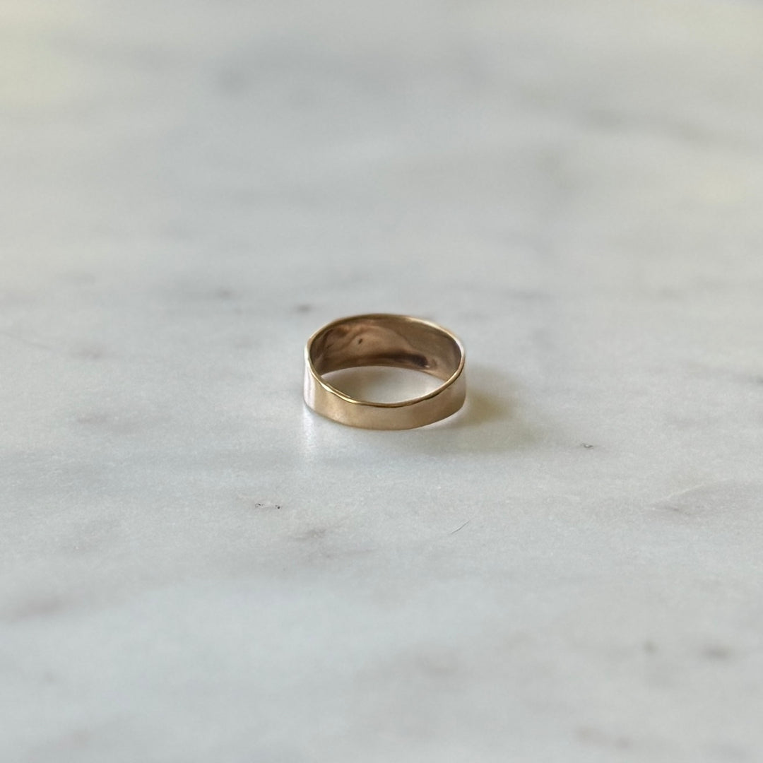 Bronze Acadian Flag Ring from MIMOSA Handcrafted