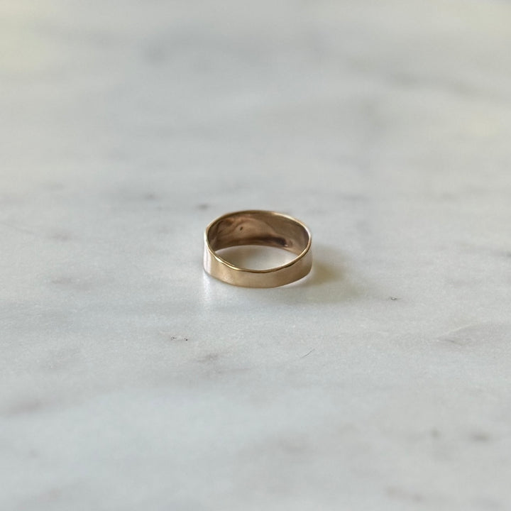Bronze Acadian Flag Ring from MIMOSA Handcrafted