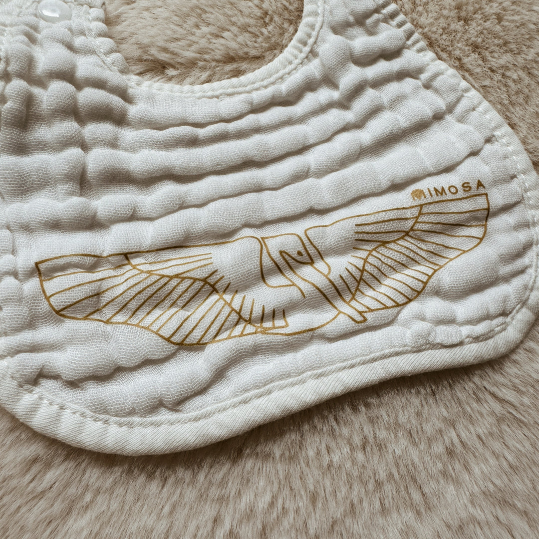 Pelican Baby Bib | MIMOSA Handcrafted