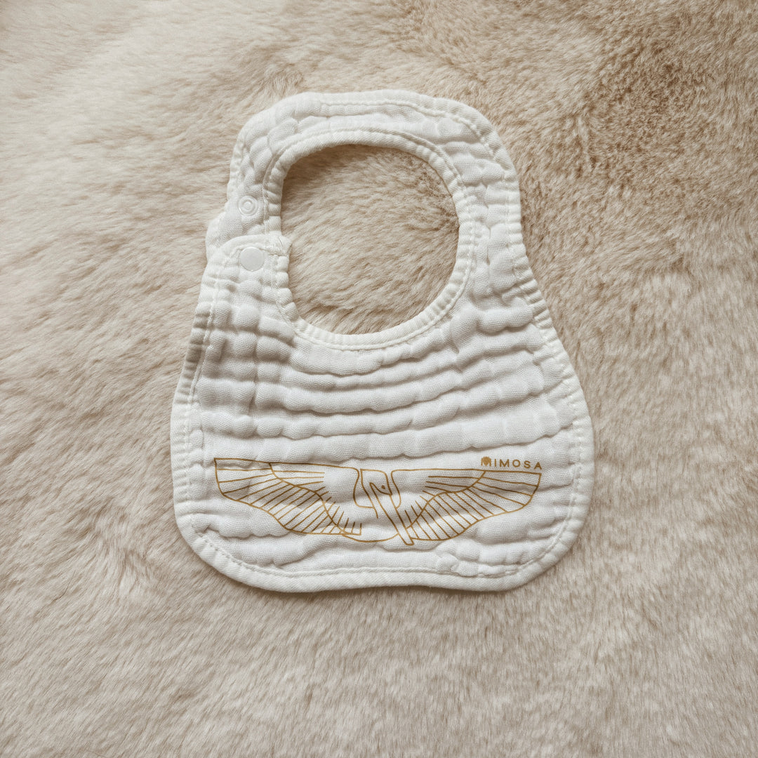 Pelican Baby Bib | MIMOSA Handcrafted