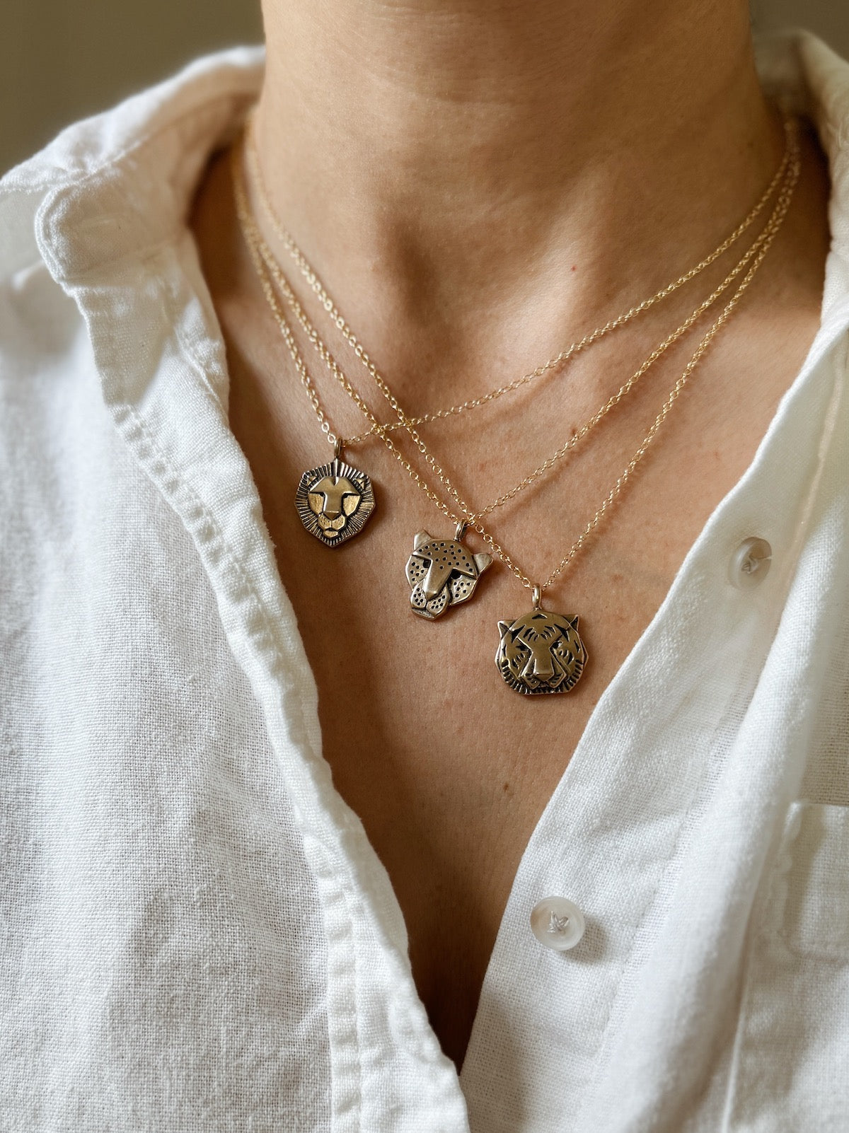 Small Jaguar Necklace | MIMOSA Handcrafted Small Jaguar Necklace | MIMOSA Handcrafted
