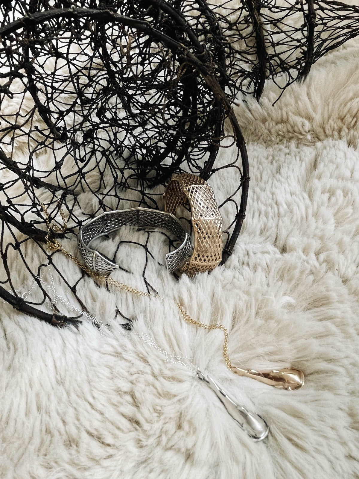 Hoop Net Bracelet | MIMOSA Handcrafted