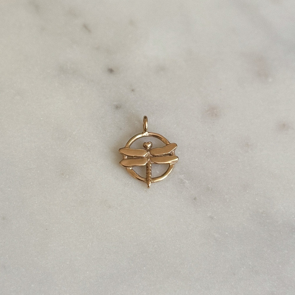 MIMOSA Handcrafted's Dragonfly Pendant in Bronze