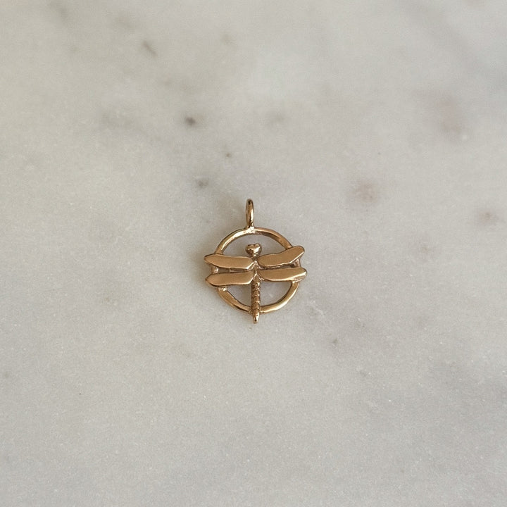 MIMOSA Handcrafted's Dragonfly Pendant in Bronze