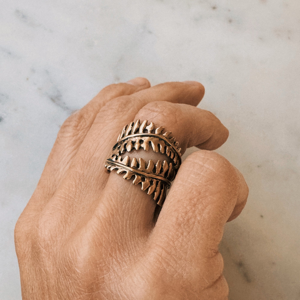 Fern Ring from MIMOSA Handcrafted