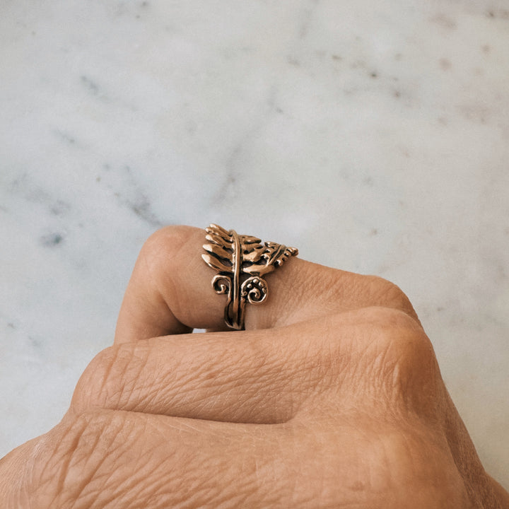 Fern Ring from MIMOSA Handcrafted