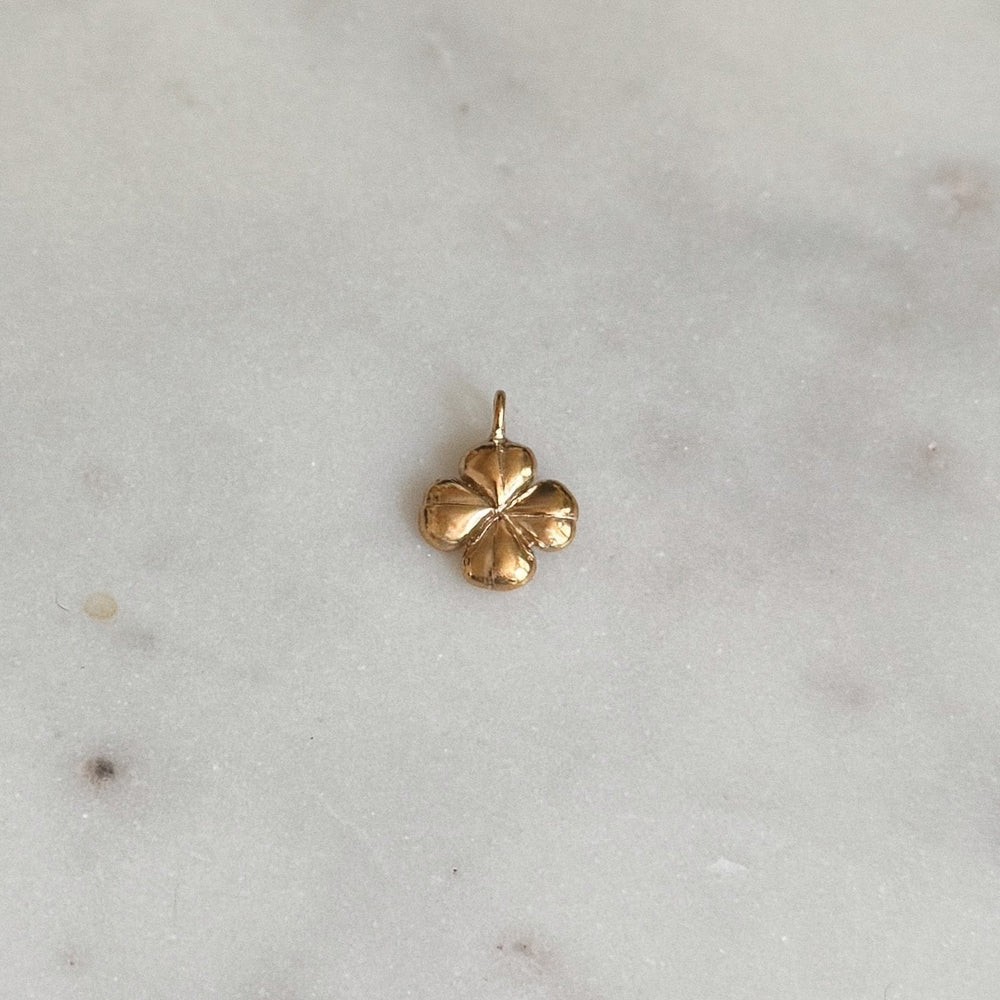  Handcrafted Lucky Four Leaf Clover Pendant pendant