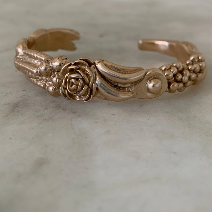 Bronze Fruits and Vegetables Harvest Bracelet from MIMOSA