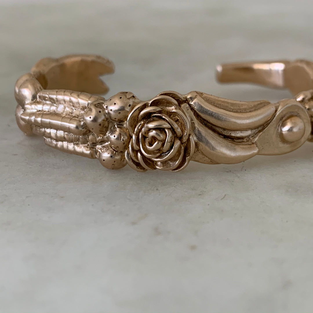 Bronze Fruits and Vegetables Harvest Bracelet from MIMOSA