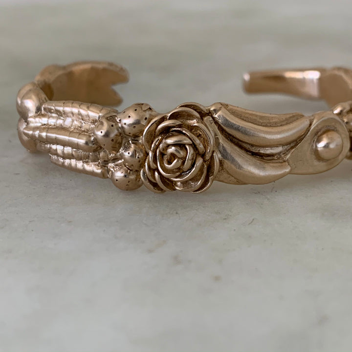 Bronze Fruits and Vegetables Harvest Bracelet from MIMOSA