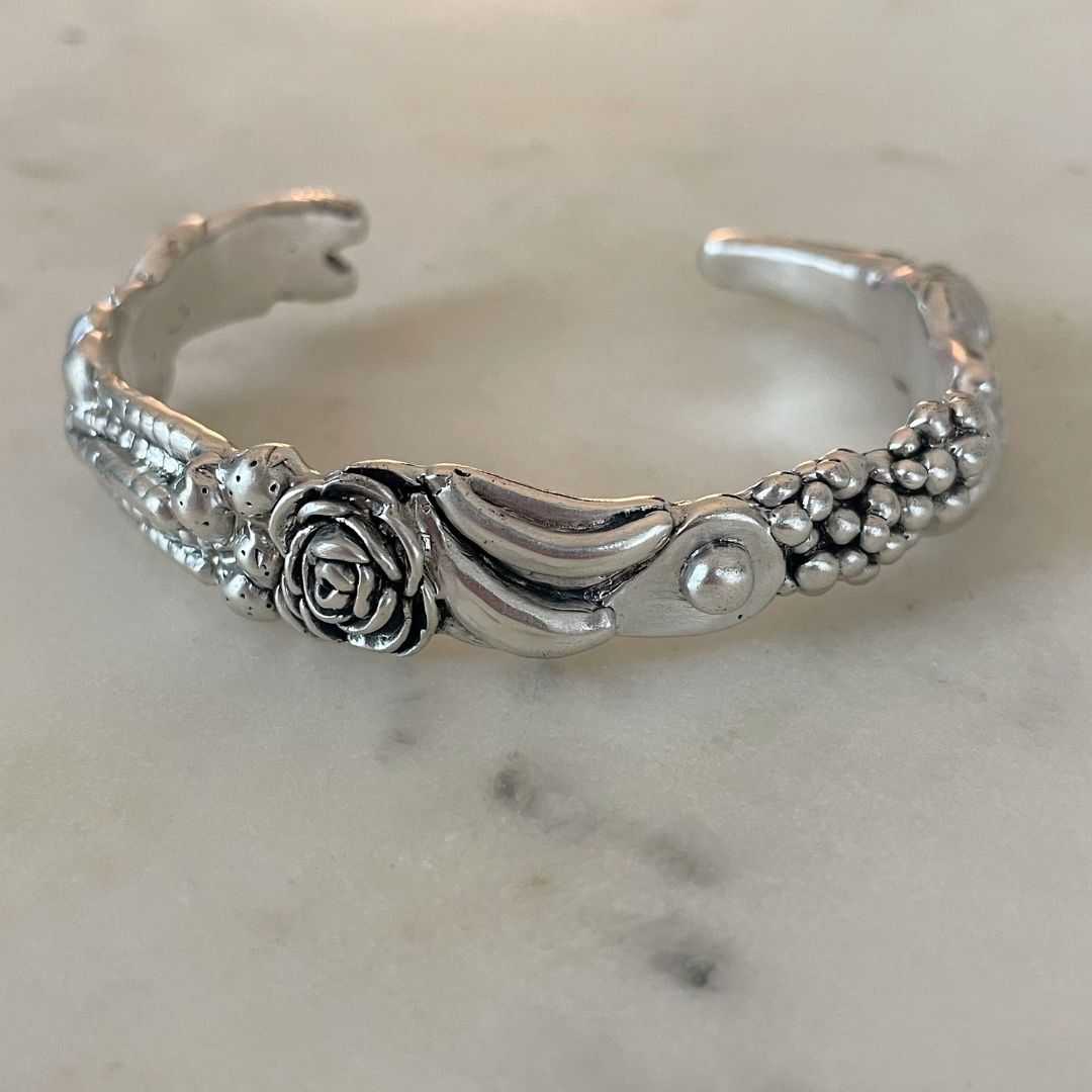 Sterling Silver Fruits and Vegetables Harvest Bracelet from MIMOSA