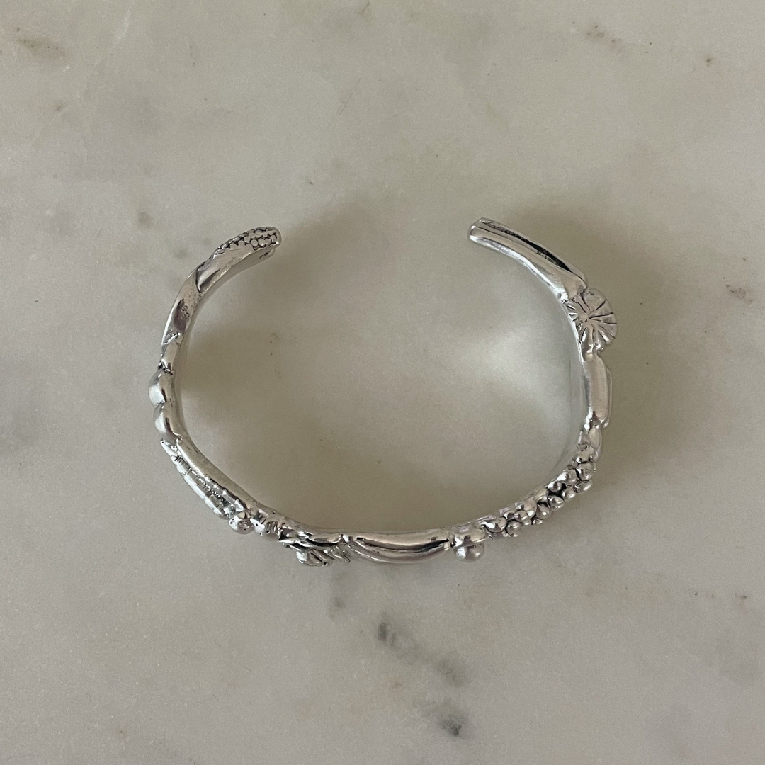 Sterling Silver Fruits and Vegetables Harvest Bracelet from MIMOSA