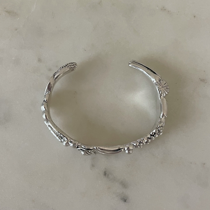 Sterling Silver Fruits and Vegetables Harvest Bracelet from MIMOSA