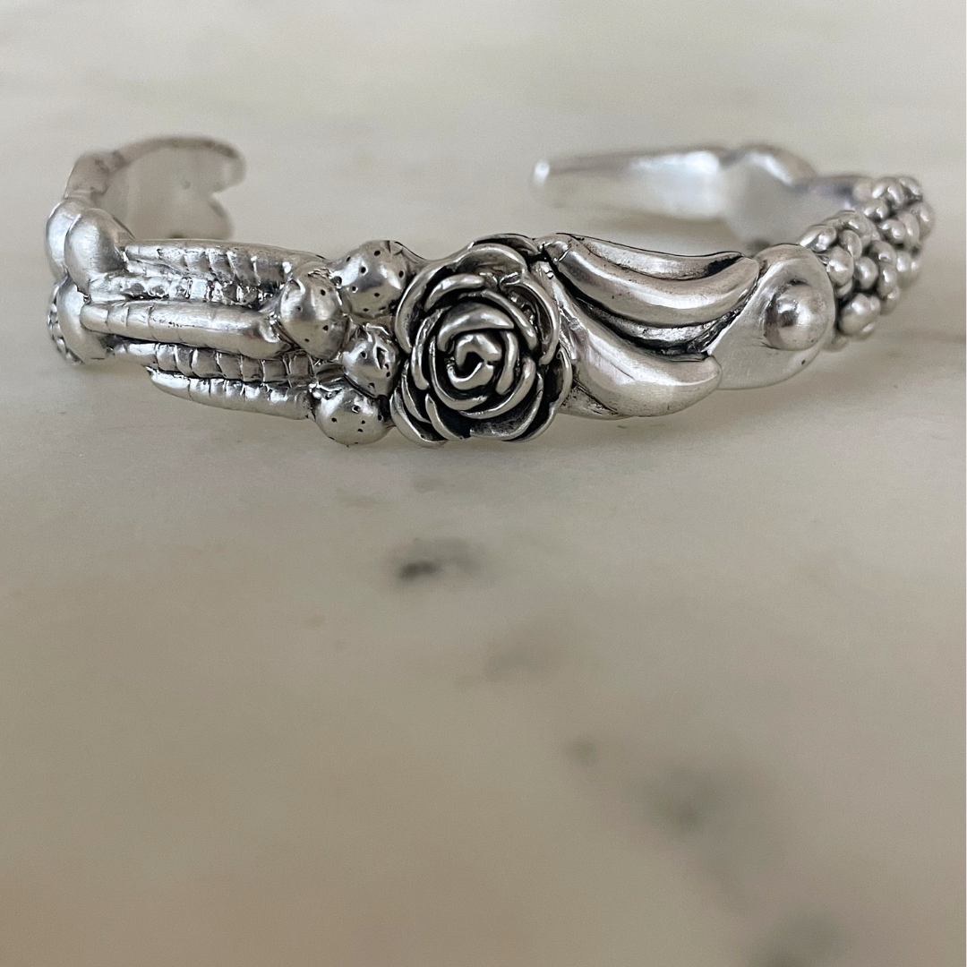 Sterling Silver Fruits and Vegetables Harvest Bracelet from MIMOSA